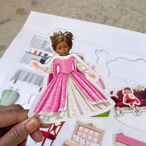 יריעת מגנט איכותית לעיצוב בובות עם צורות חתוכות מראש, מגנט חזק, פעילות לילדים לחזרה לבית הספר - Product Image 2