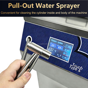 Máquina de Pasteurización de Leche de 62L, Pasteurizador por Lotes de Acero Inoxidable 304, Homogeneizador de Leche Totalmente Automático - Product Image 6