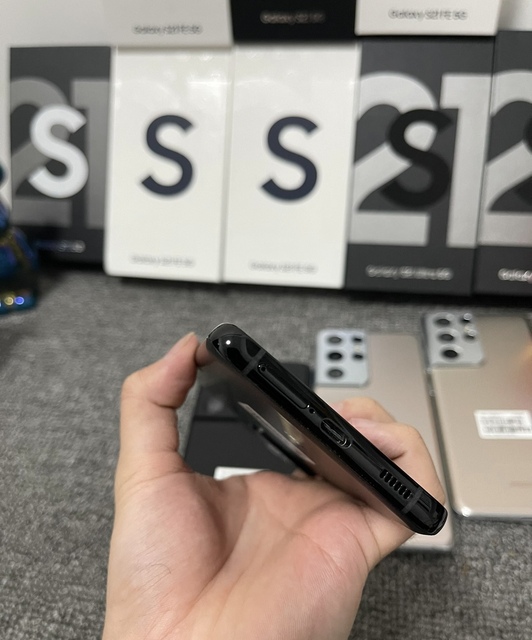 99% New Original 2nd Hand Mobile Phones Used S21 Ultra 128/256G Wholesale Unlocked 5G Smartphones for Galaxy S21 Ultra