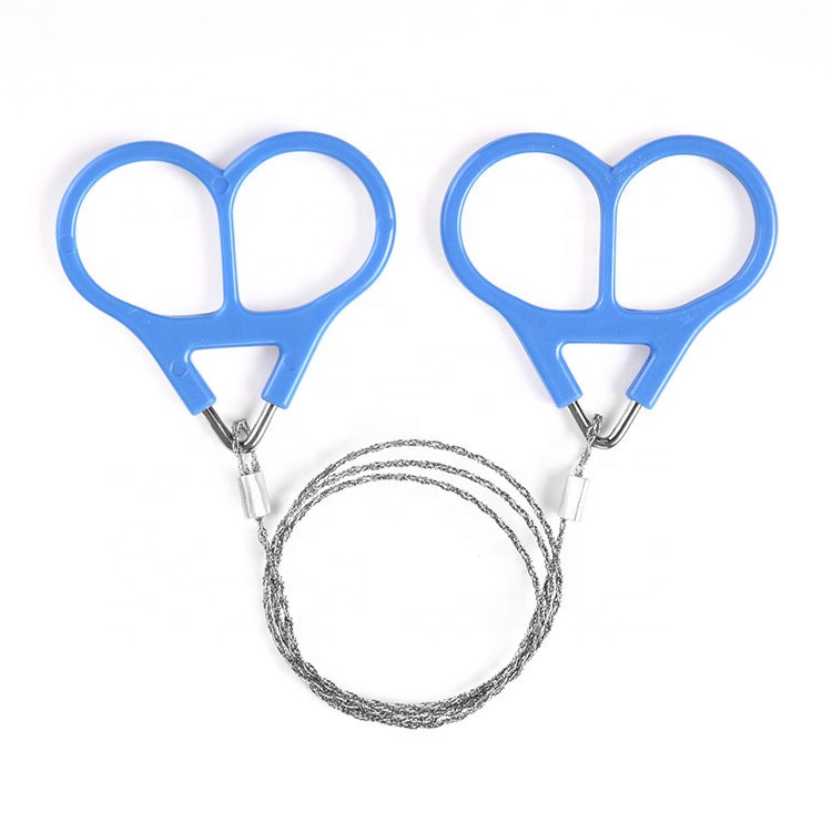 Пила из нержавеющей стали для выживания на природе, ручная цепная пила для экстренных ситуаций, кемпинга, походов