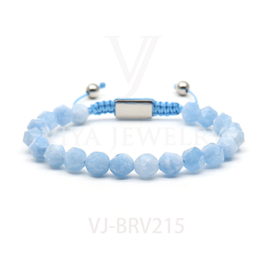 <span class=keywords><strong>Viya</strong></span> Bijoux Macramé Pierre Naturelle Perles Bracelet Bracelet Amitié - Product Image 4
