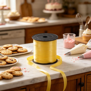 High-quality 3 Pcs Bag party supplies and decorations Cinta Amarillo 450M Party Wall Decorations - Product Image 5