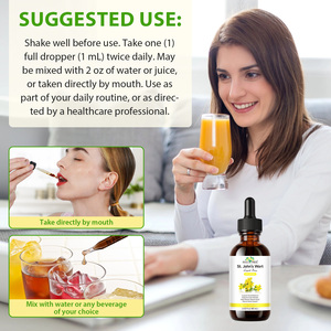 SOLOTREE Suplemento 100% Natural, Extracto <span class=keywords><strong>de</strong></span> Hierba <span class=keywords><strong>de</strong></span> <span class=keywords><strong>San</strong></span> <span class=keywords><strong>Juan</strong></span> en Gotas Líquidas, Mantiene la Claridad Mental, Gotas Líquidas <span class=keywords><strong>de</strong></span> <span class=keywords><strong>San</strong></span> <span class=keywords><strong>Juan</strong></span> - Product Image 6
