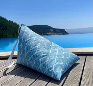 BR สินค้าใหม่ขายดีเบาะนั่งกันน้ำสำหรับเด็กกลางแจ้งเบาะนั่งแบบพกพาสำหรับสระว่ายน้ำตั้งแคมป์ในสวนพัฟพร้อมตาข่ายด้านใน - Product Image 6