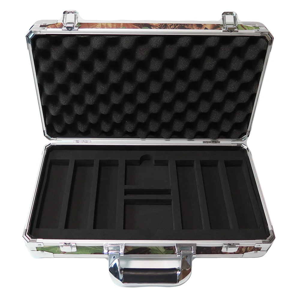 Профессиональные наборы для русского покера 500, набор чипов для казино, в стиле Техасского холдема, в алюминиевом корпусе