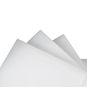 PEボード乳白色食品グレード耐摩耗性低温耐性カスタムパンチプラスチックシート - Product Image 1