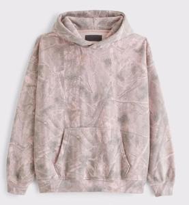 เสื้อฮู้ดพิมพ์ลาย 3 มิติ ข้ามพรมแดน สำหรับผู้ชายและผู้หญิง เสื้อแขนยาวลายพราง ลายใบเมเปิลและกิ่งไม้ ทรงหลวม - Product Image 2