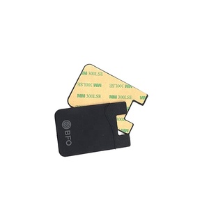 Custom Strong Sticky Silicone Phone Card Holder <b>Smart</b> Wallet Promotional & Business Gift Product - Product Image 3