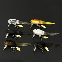 NOUVEAU Leurre Crankbait MAJOR 87mm 8.5g ABS, Appât Dur, 7 Couleurs, pour Achigan, Brochet, Perche