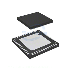 EFM32JG1B200F128GM48-B0 48 VFQFN Exposed Pad Embedded Acheter en ligne Composants électroniques Distributeur agréé - Product Image 1