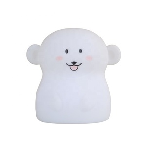 Cảm Ứng Ánh Sáng Nhạy Cảm Silicone Khỉ Đèn Cho Nhà Trẻ Em Sạc <span class=keywords><strong>Flat</strong></span> <span class=keywords><strong>Led</strong></span> Night Light Boy Bảng Đèn - Product Image 3