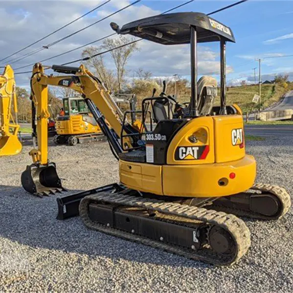 Freight free Used Cat 303cr Mini Excavator 3Ton Mini Excavator Kubota Komatsu used Mini excavatorUsed Caterpillar Cat 303.5