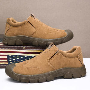 Nouvelles Chaussures de Sécurité Homme Printemps-Automne à Semelles Épaisses, Antidérapantes et Résistantes à l'Usure, Chaussures Chunky Décontractées pour le Travail en Extérieur - Product Image 4