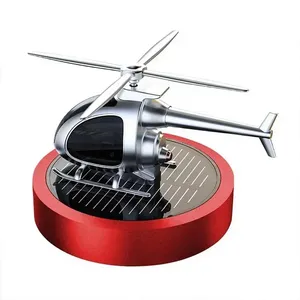 Diffuseur d'air portable pour voiture, nouveau diffuseur d'air créatif de luxe en verre, parfum, huile essentielle, aromathérapie, avion solaire - Product Image 1