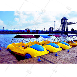 เรือพักผ่อนไฟฟ้าด้วงทำจากโพลีเอทิลีนใช้ในทะเลสาบ - Product Image 2