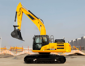Excavadora de cadenas de servicio pesado SY245H de 25 toneladas con sistema de potencia de 142 kW para proyectos de construcción - Product Image 1