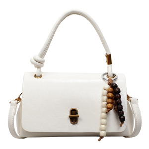 Bolso Bandolera de Hombro para Hombre, Otoño 2025, PU, Diseño Cuadrado Pequeño, Estilo Urbano, Simple, Versátil, Moderno, de Moda, con Textura de Avestruz - Product Image 2