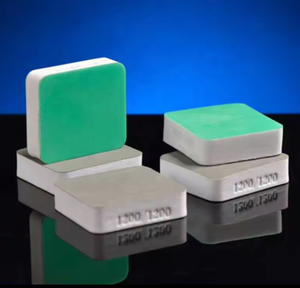 उच्च गुणवत्ता 45*40*13 मिमी हाथ पॉलिश छोटे डबल साइड एवा सुपरफाइन पालतू फिल्म सैंडिंग ब्लॉक - Product Image 2