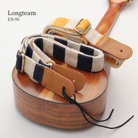 Sangle de ukulélé en cuir de conception originale, accessoires de ukulélé Longteam US-95
