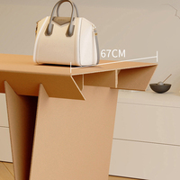 I409 Présentoir à bijoux pliable en papier pour la décoration intérieure et la maison