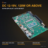 Module OPS Intel Core i3 i5 i7 12e 13e génération DDR4 4K 60Hz Mini DP 80 broches Emplacement OPS PC pour affichage numérique 165x114mm
