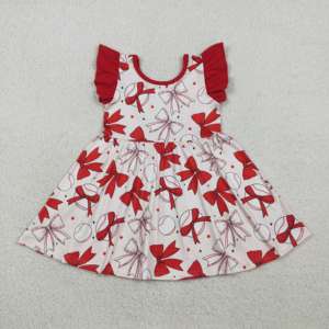 GSSO3100 RTS Conjunto sin mangas para niña, estilo campestre, a cuadros rosa, para niñas pequeñas, venta al por mayor - Product Image 3