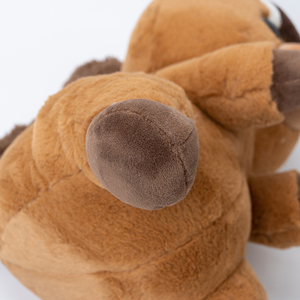 Giá Tốt Nhất Thiết Kế Hiện Đại Nâu Dễ Thương Cá Nhân Đồ Chơi Sang Trọng Đôi Mắt Sáng Đồ Chơi Sóc Thú Nhồi Bông Đồ Chơi Sang Trọng - Product Image 5