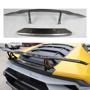 ชุดแต่งและอัพเกรดกันชนคาร์บอนไฟเบอร์ สปอยเลอร์ปีกหลังแบบติดตั้งสำหรับ Huracan LP580/610 ปี 2017-2019 - Product Image 1