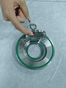 Clapet anti-retour à <span class=keywords><strong>disque</strong></span> unique en acier inoxydable à bas prix avec ressort, joint EPDM/PTFE/FKM pour l'eau DN100 DN150 OEM - Product Image 6