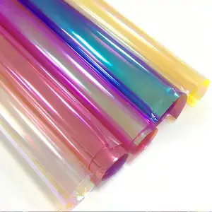 Transparent Regenbogen Magie Film Wrapping Film Plastique Rolle