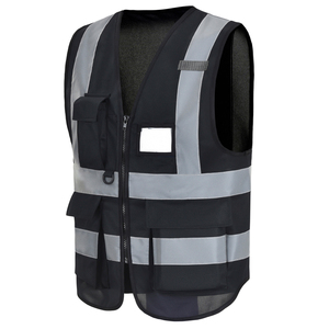 Chaleco de Alta Visibilidad para Gerente de <span class=keywords><strong>Seguridad</strong></span>, para Trabajos de <span class=keywords><strong>Seguridad</strong></span> en Obras - Product Image 3