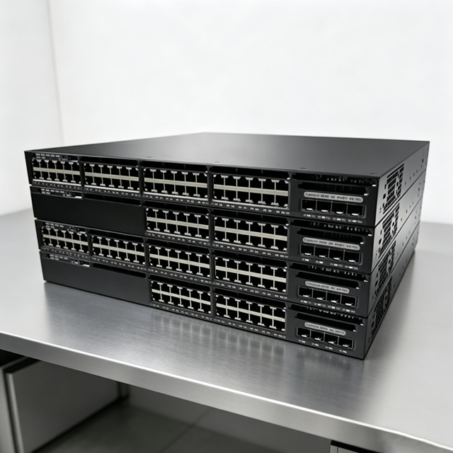 WS-C3650-48PD-L WS-C3650-48PD-S WS-C3650-48PD-E New 3650 Series 48 Port Gigabit POE Layer 3 Switch 2X10G Uplink Network Switch