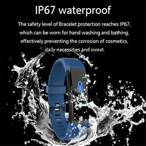 Pulsera Inteligente <span class=keywords><strong>115</strong></span> <span class=keywords><strong>Plus</strong></span> 2022, Monitor de Ritmo Cardíaco, Monitor de Presión Arterial, Monitor de Actividad Física Inteligente, <span class=keywords><strong>115</strong></span> <span class=keywords><strong>Plus</strong></span> PK 116plus, Reloj Inteligente - Product Image 4