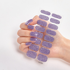 Adhesivos de Uñas con Purpurina Personalizados, Adhesivos de Esmalte de Uñas en Gel, Suministros para Uñas, Compra Mixta a Bajo Precio - Product Image 3
