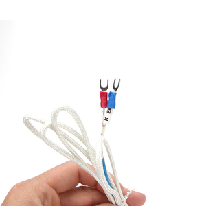 Termokopel 200Mm Benang M12 Tipe K PT100 Sensor Suhu Panjang 1/2/<span class=keywords><strong>3</strong></span>/4/5M Penyelidik Sekrup Pengendali Suhu - Product Image 6
