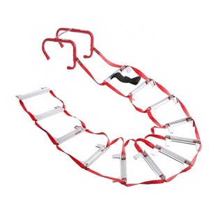 Échelle d'évacuation d'incendie moderne en alliage d'aluminium robuste pour utilisation par <span class=keywords><strong>camion</strong></span> Conception pliante de 3 étages Sécurité de lutte contre l'incendie d'urgence - Product Image 5
