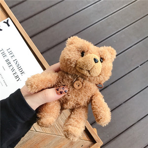 Offre Spéciale 3D ÉLÉGANT dessin animé en peluche Cas pour Airpod <span class=keywords><strong>pro</strong></span> ours mignon Moelleux Chien housse pour AirPod - Product Image 4