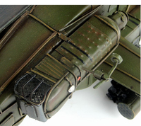 2021 populaire Offre Spéciale 1978 Apache armé hélicoptère antique artisanat décoration bar cyber café tôle de fer modèle d'avion militaire