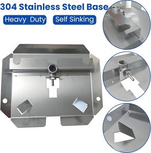 Diffuseurs d'air doubles en EPDM pour bassin, capacité jusqu'à 200 LPM, pour système d'<span class=keywords><strong>a</strong></span>ération, pisciculture et purification de l'eau - Product Image 3