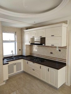 Modern Design <strong>Kitchen</strong> Pantry <strong>Cabinet</strong> Sets Solid <strong>Wood</strong> Stainless Steel Panel Accessories Durable Stylish <strong>Kitchen</strong> Storage Solution