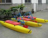 Vélo aquatique à pédales gonflable flottant
