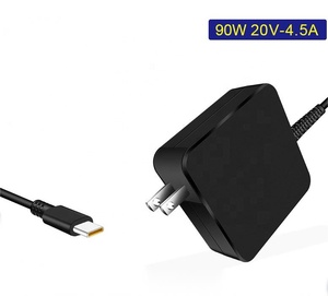 Adaptateurs d'alimentation universels PD3.0 USB type C 90W pour <span class=keywords><strong>Lenovo</strong></span> Thinkpad <span class=keywords><strong>Yoga</strong></span> 370 pour Dell/HP/ASUS/Acer/Samsung <span class=keywords><strong>chargeur</strong></span> portable pour ordinateur portable - Product Image 2