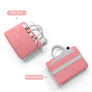 <span class=keywords><strong>4</strong></span> en 1 Feutre Office Protect Tablet Computer Laptop Protector Storage Carrying Sleeve Case Bag - Product Image 4