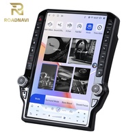 Radio Estilo Tesla de 14.5 Pulgadas con Android 13 para Dodge Ram 2013-2018, Reproductor Multimedia para Coche con Carplay Inalámbrico 4G