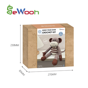 성인용 공예 키트 DIY 아미구루미 크로셰 아트 동물 성인용 크로셰 인형 만들기 - Product Image 6