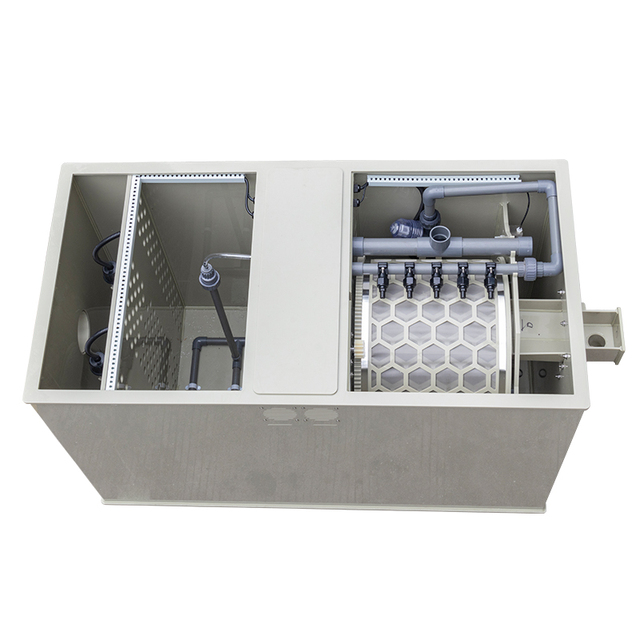 QihangRAS New Arrival Ycm-01 Ras Aquaculture Fishing Farm Rotary Drum Filter Koi Pond Combi Drum Filter System