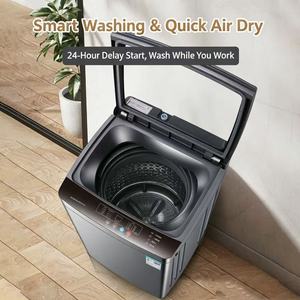 Fully Automatic Single-Tube Portable Large Wash Cloth 10kg <b>Top</b>-Load Washing Machine Stainless Steel and <b>Rust</b>-resis - Product Image 2
