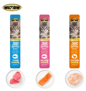 OEM ODM Marque privée Barres crémeuses pour chats riches en protéines, friandises en bâtonnets, saveur poulet, saumon, thon, collation humide liquide pour chats - Product Image 2