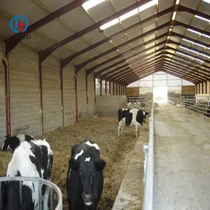 Allevamento In Pakistan bestiame fattoria casa prefabbricata In acciaio latte di mucca allevamento di bovini costruzione di acciaio leggero