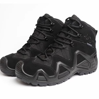 Bottes de randonnée mi-hautes personnalisables pour hommes et femmes, imperméables, style camping en plein air, antidérapantes, chaussures de montagne